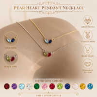 Collier Haomi CE 12 pierres de naissance en acier inoxydable bicolore or et argent, bijoux pour femmes, vente en gros, personnalisable
