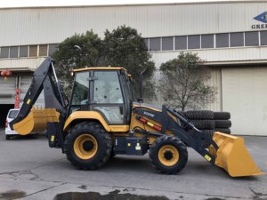 Chargeuse-pelleteuse XC870K de 2,5 tonnes, moteur Cummins de 82 kW, <span class=keywords><strong>godet</strong></span> frontal de 1 m³, force de rupture de 66 kN, certifiée CE, machine de construction - Product Image 3
