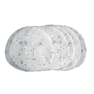 Masque en feuille non tissé <span class=keywords><strong>rose</strong></span> pétale doux, masque facial en poudre peel-off, masque sec OEM - Product Image 2
