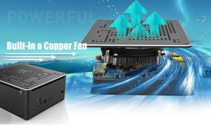 Super March 4K CPU Mini PC <span class=keywords><strong>de</strong></span> bureau avec processeur RTX Moniteur SSD dur DDR4 <span class=keywords><strong>RAM</strong></span> Ordinateur industriel sans ventilateur à bas prix - Product Image 5