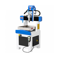 Routeur CNC Mini Abordable Jinan Mosencnc 4040 pour Gravure Métal, Moteur Leadshine, Broche 2.2Kw, Table avec Refroidisseur d'Eau