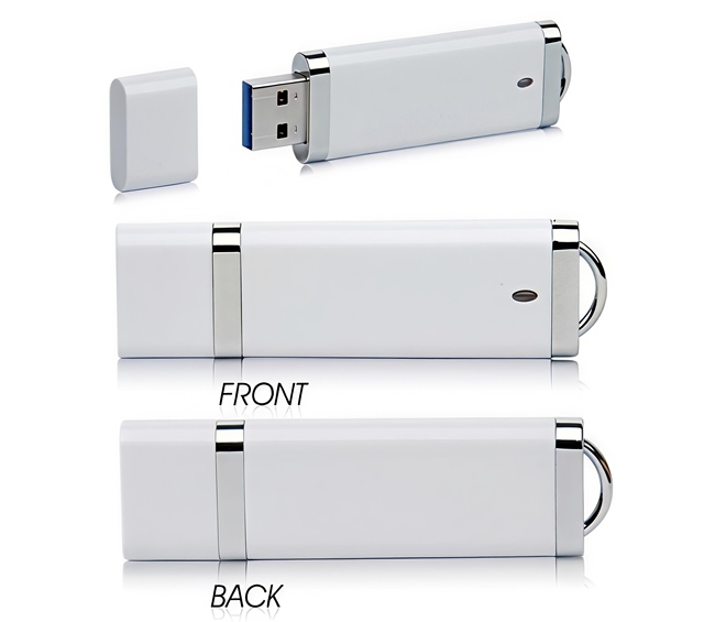 Factory Price USB Sticker Custom USB Flash Drives 1GB Capacity USB 2.0 Light Plastic USB Drive for Promotional & Corporate Use