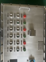 Boîtier de commande d'éclairage antidéflagrant Ex d Ex E DC48V 36V 24V IP66 pour systèmes de contrôle, installations industrielles, pétrole et gaz