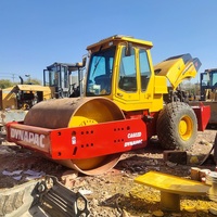 Le rouleau d'occasion Dynapac CA602D se vend bien à l'étranger avec un fonctionnement à haute puissance