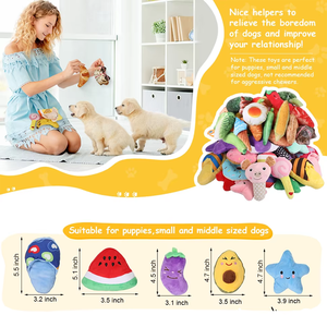 공장 도매 2024 새로운 애완 동물 장난감 물기 저항 재미 개 대화 형 삐걱 거리는 애완 동물 장난감 씹는 애완 동물 끽끽 거리는 장난감 - Product Image 2