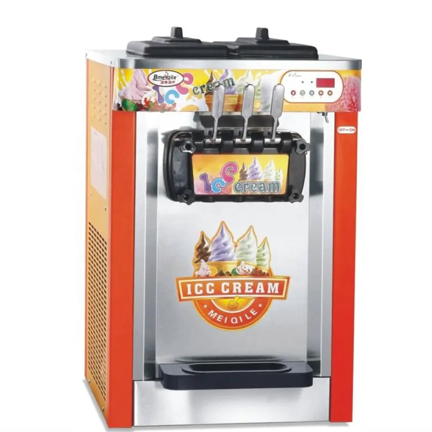 Mesin pembuat es krim otomatis kualitas tinggi komersial harga grosir mesin pembuat kerucut es krim murah.
