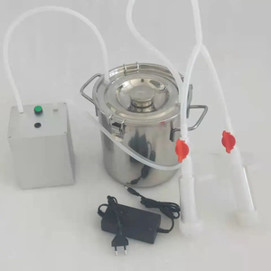 Máquina de Ordeño Eléctrica Recargable de 12V con Motor y Batería, para Vacas y Cabras, con Cubeta/Tanque de 7L y 14L - Product Image 6