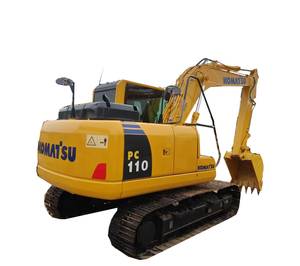 Komatsu รถตักดิน PC110-8MO ตีนตะขาบเครื่องยนต์ดีเซลเวลาทำงานต่ำสภาพดีเยี่ยมกระปุกเกียร์มือสอง - Product Image 1