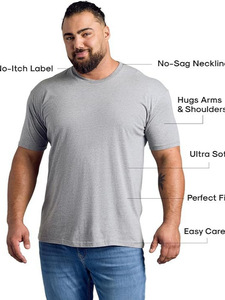 Chemises à manches courtes en tricot pour hommes Leadshow, design éco-responsable, sportives, séchage rapide et respirantes - Product Image 3