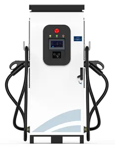 Commercial Fast DC Charging Station 80Kw Floor Standing Electric Vehicle Charging Pile With CE Certification