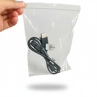 Kabel Ekstensi USB 2.0 Tipe Male Female 1m/3ft 28AWG Konduktor Tembaga Murni Selubung PVC Pelindung Aluminium Foil