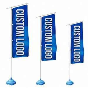 Drapeaux et bannières Nobori personnalisés avec support, prix d'usine en gros, pas cher - Product Image 2