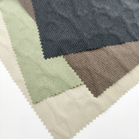 Tissu en cuir PU fin et doux au toucher, anti-moisissure, avec support tricoté pour l'habillement