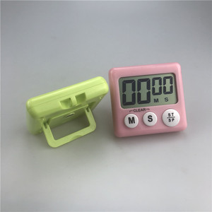 Haonan Office Supplies Store Digital Kitchen Timer 60 Min LCD Display Set Time Reminder Easy Operation Square Shape - Product Image 3