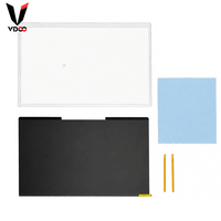 Protection d'écran universelle pour ordinateur portable, 14-16 pouces, 16:10, magnétique, anti-traces de doigts, étanche, haute transparence, filtre de confidentialité