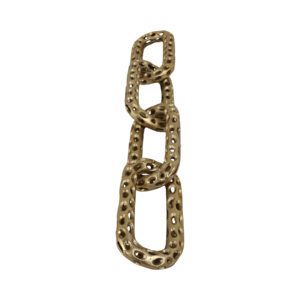Scultura moderna a catena per decorazioni domestiche, ornamenti eleganti ideali per soggiorno, bagno, ufficio. - Product Image 3