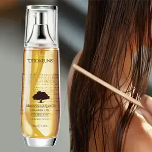 Logo Anda organik 100ml perawatan rambut kaya akan vitamin Amino asam rambut minyak Serum untuk memelihara rambut