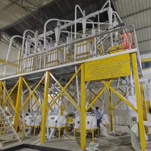 Línea de Producción de Harina de Trigo Confiable 42TD con Purificación para <span class=keywords><strong>24</strong></span> <span class=keywords><strong>Horas</strong></span> de Funcionamiento Continuo, Máquinas de Molienda de Maíz - Product Image 1