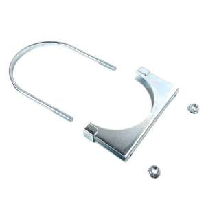 Collier de serrage en U pour échappement en acier inoxydable 304 de 5 pouces à côtés plats - Product Image 3
