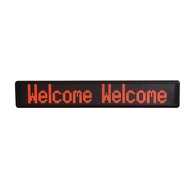 [customization] matrix Portable Display  Screen LED Rolling Text Panel LED Digital Sign Information Mobile Rolling Sign Display