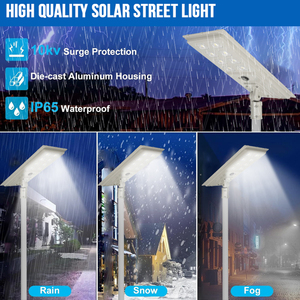 Lampadaire <span class=keywords><strong>solaire</strong></span> LED intégré tout-en-un pour l'ingénierie municipale, étanche IP66, 100W 200W 300W 500W 800W - Product Image 3