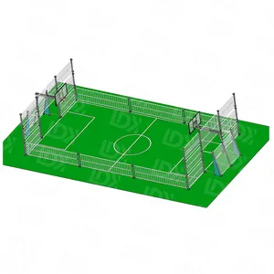 Aro de Baloncesto de Acero de Nuevo Diseño, Portería de Fútbol - Product Image 4