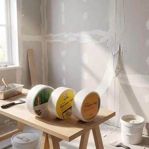 Ruban <span class=keywords><strong>de</strong></span> jointoiement pour cloisons sèches, ruban adhésif haute résistance en tissu <span class=keywords><strong>de</strong></span> fibre <span class=keywords><strong>de</strong></span> verre, ruban <span class=keywords><strong>de</strong></span> jointoiement en maille, rouleau <span class=keywords><strong>de</strong></span> tissu pour la réparation des plaques <span class=keywords><strong>de</strong></span> plâtre - Product Image 4