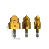 Foret étagé PPR Lifti de 20/25/32 mm pour l'expansion et la réparation de tuyaux en PVC, outil de plombier pour alésage de trous