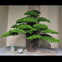 Gran oferta, ramas de pino grandes artificiales de tamaño real, pino, ciprés, a la venta, decoración interior y exterior