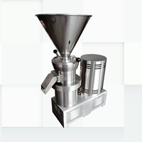 Machine commerciale pour la production de sauce chili, broyeur en acier inoxydable, moulin colloïdal pour la production de sauces piquantes à différentes textures