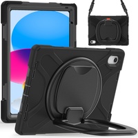 Housse de tablette antichoc pour iPad 9 10.2 pouces 9e génération 8e 7e génération avec support et poignée