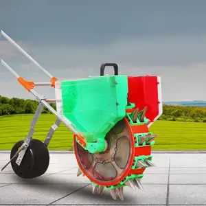 Tay đẩy có thể điều chỉnh seeder máy móc nông nghiệp trồng ngô, đậu tương, đậu phộng và bông chính xác seeder