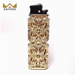 Estuche para Encendedor de Metal Premium Estilo Saltamontes, Tanque de Nailon Reemplazable - Product Image 4