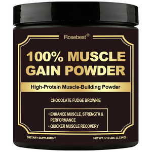 Rosebest - Vente en gros de compléments nutritionnels sportifs - Gainer de <span class=keywords><strong>poids</strong></span> riche en protéines - Isolat de protéines de lactosérum en poudre avec créatine monohydrate - Product Image 1