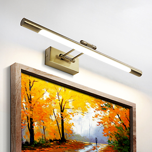 American Style Retro European <b>Mirror</b> <b>Light</b> Bathroom Bathroom Cabinet Lighting Waterproof <b>LED</b> <b>Makeup</b> <b>Light</b> Antique Copper - Product Image 2