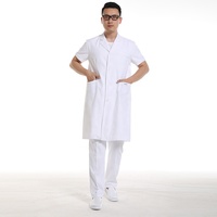 Uniforme de médecin Blouse de laboratoire pour hommes, uniforme blanc de laboratoire pour médecins, vêtements de dentiste, uniforme d'hôpital, Service OEM