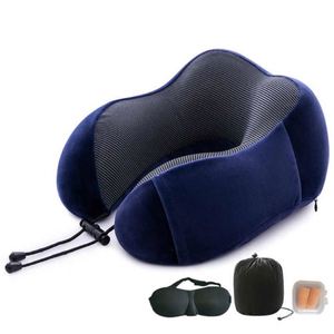 Cadeau promotionnel personnalisé avec logo imprimé pour les garçons, oreiller de voyage pour le cou et le corps pour enfants - Product Image 1