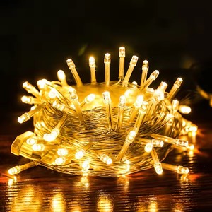 Guirlande lumineuse LED extérieure IP65 pour décorations de Noël, 10 m, 100 LED, intensité réglable, pour fêtes, mariages, AC 110V/220V - Product Image 1