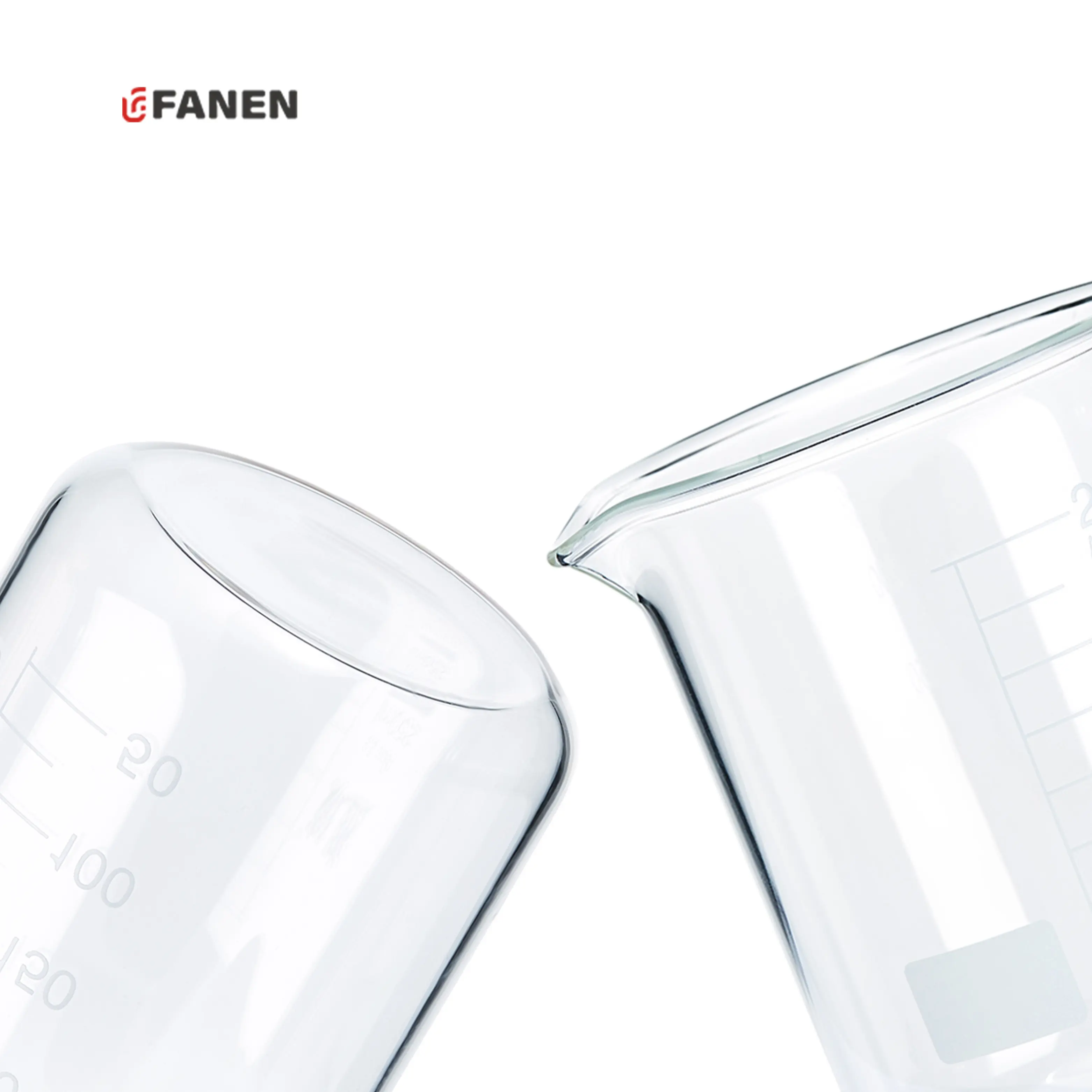 Becher scientifico Fanen 900ml borosilicato per laboratorio di chimica da laboratorio ad alta temperatura resistenza bicchiere di vetro