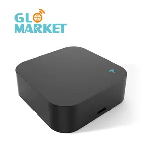 Glomket Remote Control WiFi/Zigbee IR pintar, dengan Sensor suhu & kelembaban aplikasi Tuya mendukung Alexa Google
