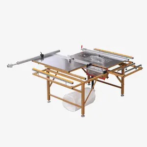 high performance small woodworking cutting machine folding sliding table saw portable wood panel saw for cutting mdf wood