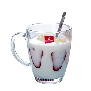 Tasse en <span class=keywords><strong>verre</strong></span> style européen créatif, avec poignée, adaptée à <span class=keywords><strong>cappuccino</strong></span>, adaptée à la salle à manger en famille - Product Image 1