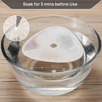 Filtres de remplacement pour fontaine à eau pour chat et chien, lot de 6 filtres pour fontaine à eau pour animaux de compagnie ultra silencieuse
