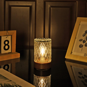 Nordic Night Light Romantic Ambience Luxury Modern Decorative Bedroom <b>Bedside</b> Hotel Cordless Portable Rechargeable <b>Table</b> Lamp - Product Image 3