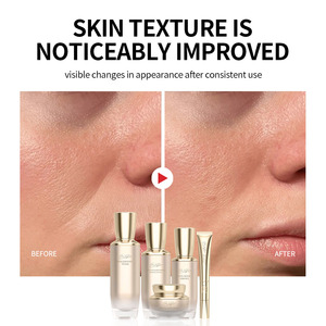 Private Label 5% Pro-Xylane Anti-Aging Hautpflegeset OEM |   Straffendes Toner-Essenz-Creme-<span class=keywords><strong>Serum</strong></span> zur Faltenreduzierung & Aufhellung - Product Image 4