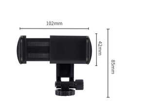 Universal 360 Degree Rotation Extensible Horizontal and Vertical Mobile Phone Clip for Mobile Phone Tripod Selfie Stick - Product Image 6