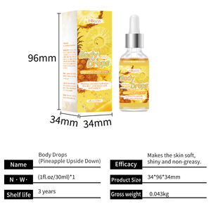 Cross-border Exclusive OEM <strong>Body</strong> Drops Massage Essential <strong>Oil</strong> 100% Pure Glycerin Infused Strawberry Cake Scent <strong>Moisturising</strong> - Product Image 5