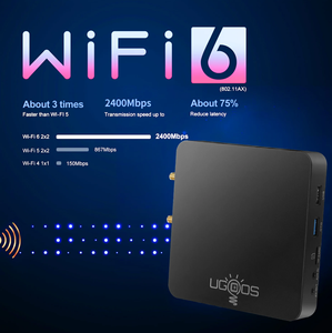 NUEVO <span class=keywords><strong>Ugoos</strong></span> AM6B <span class=keywords><strong>Plus</strong></span> Amlogic S922X-J Android 9.0 Wifi 6 1000M BT5.0 4K Set Top Box Vp9 Smart TV BOX Reproductor de Red <span class=keywords><strong>AM6</strong></span> BPlus - Product Image 5