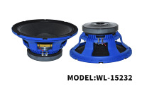 15 pouces professionnel Audio bon Subwoofer Double Spider Bass haut-parleur avec fibre de carbone OEM ODM usine WL15232
