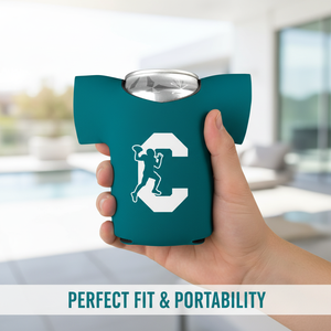 Enfriador de Latas de Neopreno Premium Personalizable, Aislante Estilo Jersey para Cerveza y Bebidas - Product Image 2